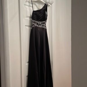 Off the shoulder prom dress